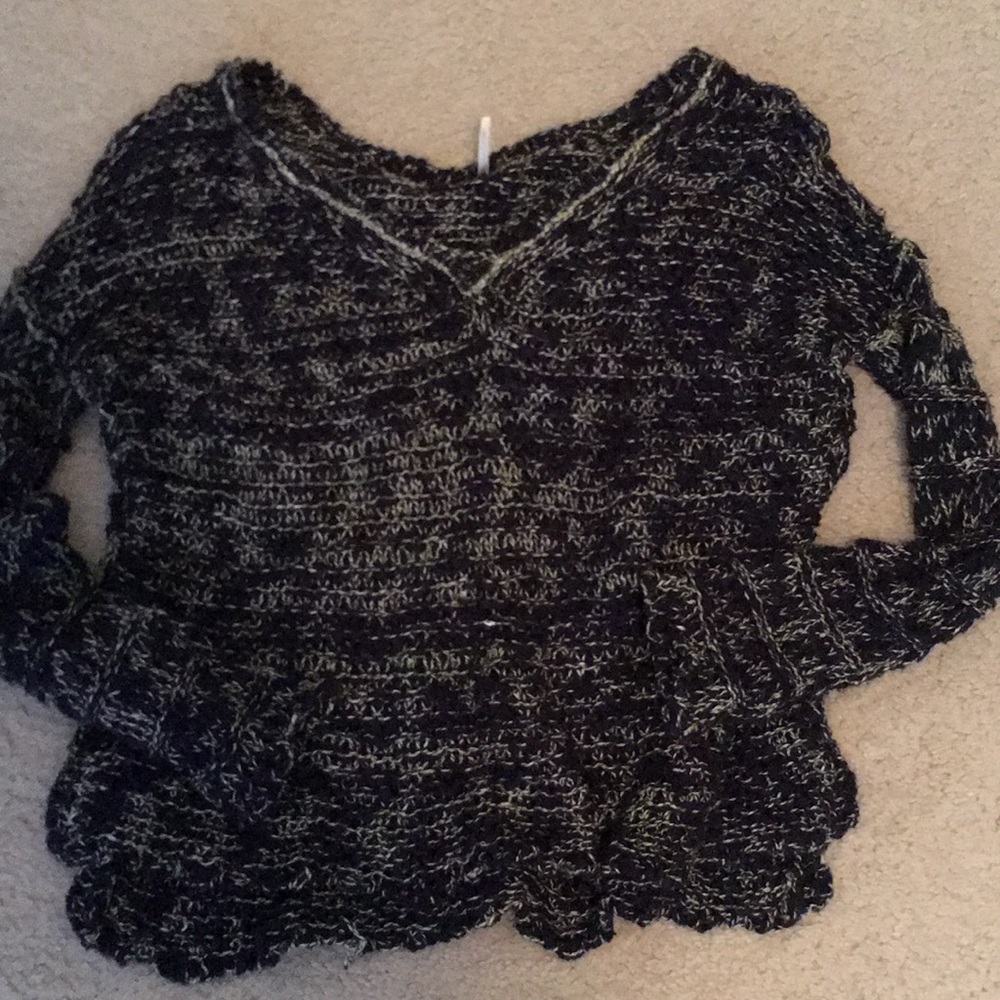 Navy Knit Free People